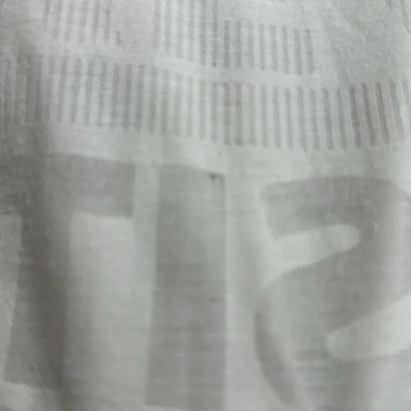 Lululemon Next To Nothing Tank Exploded Manifesto Pop Block Burnout White - Picture 8 of 11